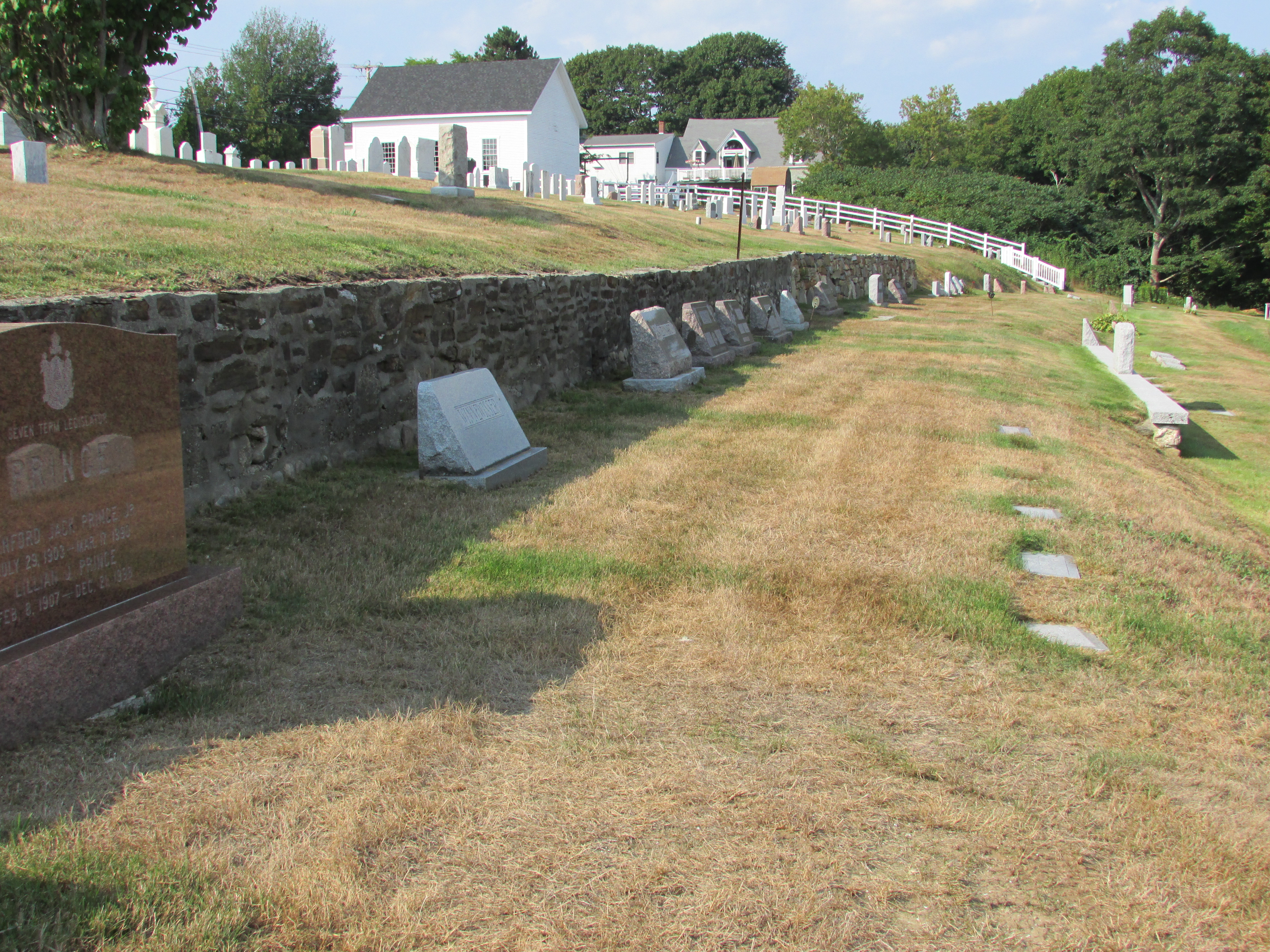 Upper Terrace Back Wall