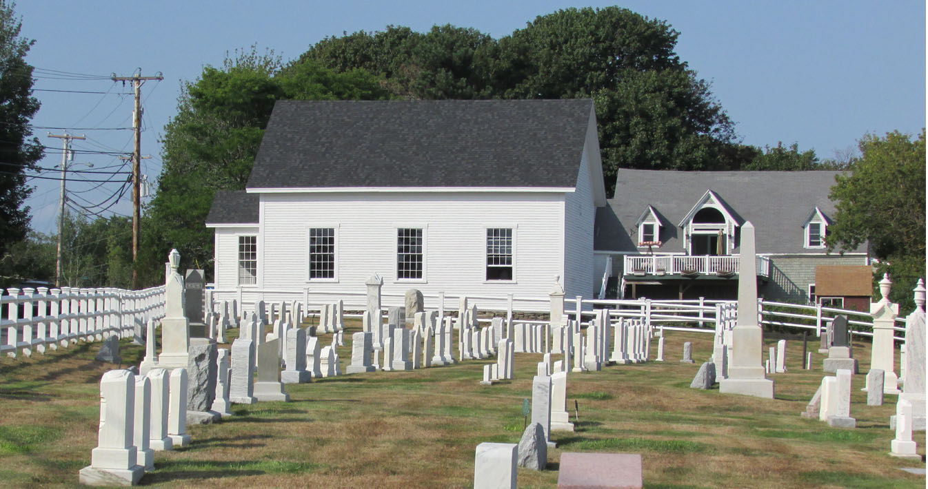 Meeting House Beyond the Old Yard
