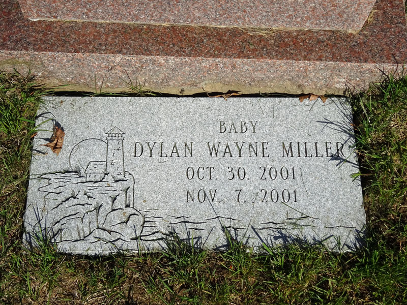 Dylan Wayne Miller monument