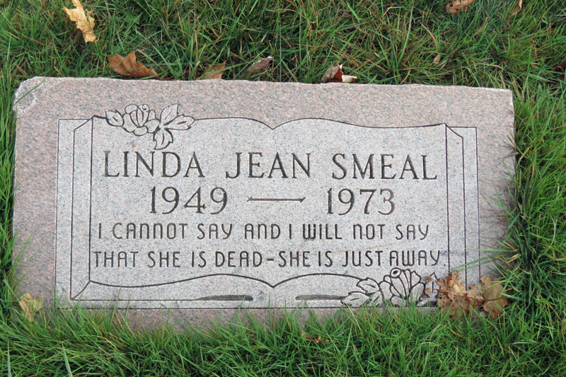 Linda Jean Smeal monument