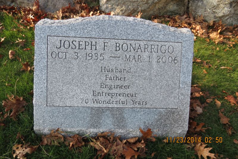 Joseph F. Bonarrigo monument