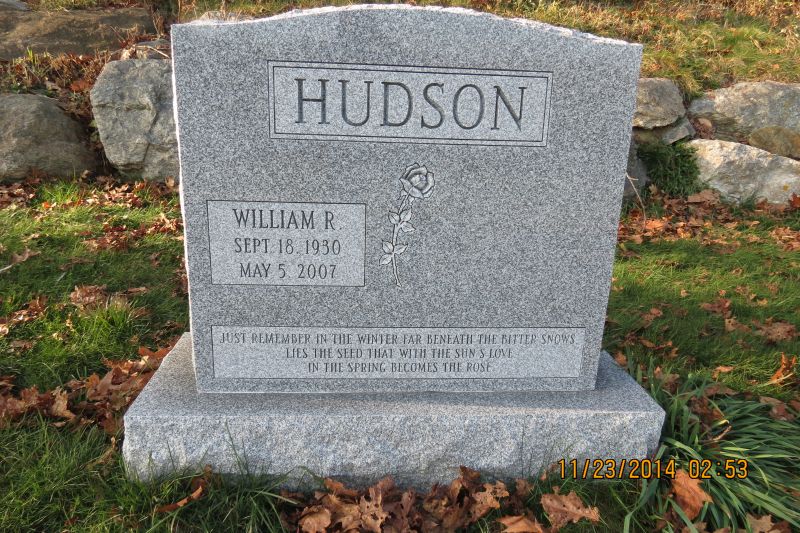 William R. Hudson monument
