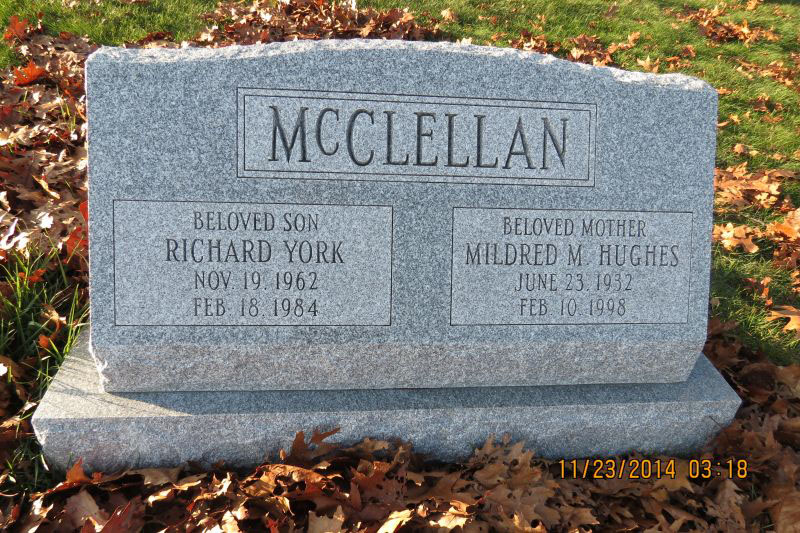 McClellan Family monument