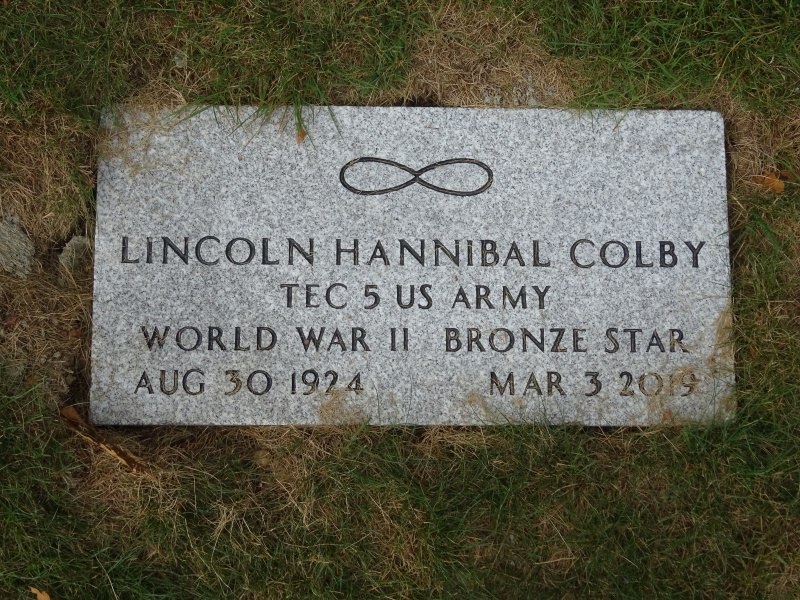 Lincoln H. Colby monument
