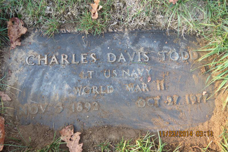 Charles D. Todd monument