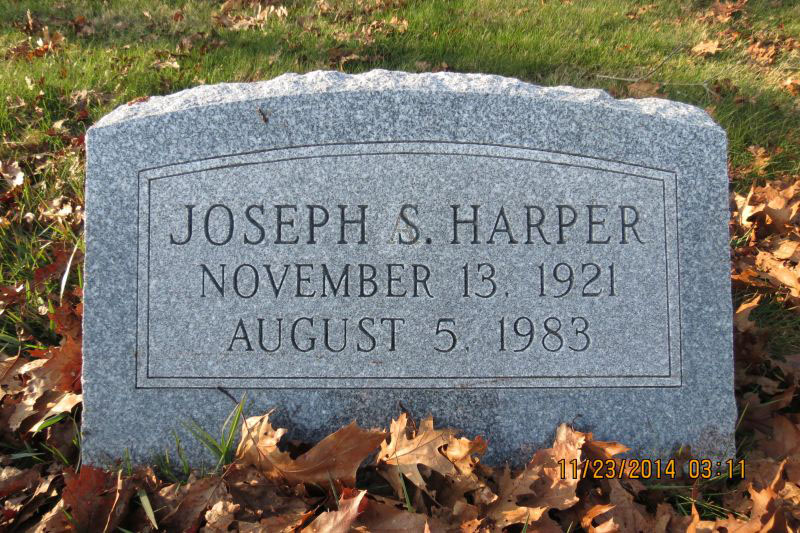 Joseph H. Harper monument
