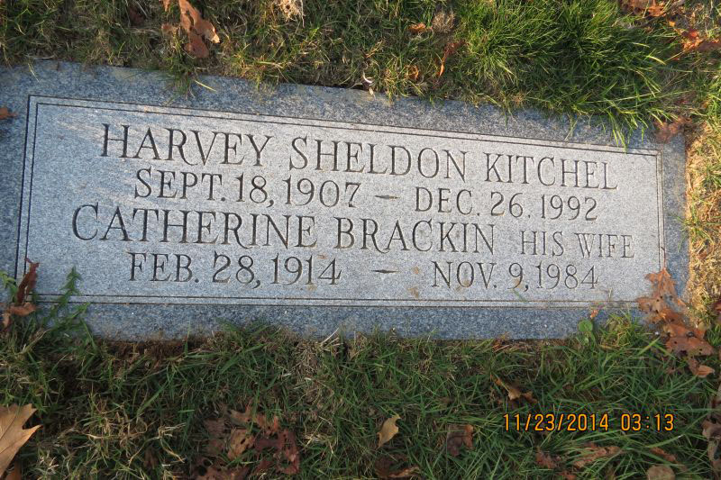 Harvey and Catherine Kitchell monument