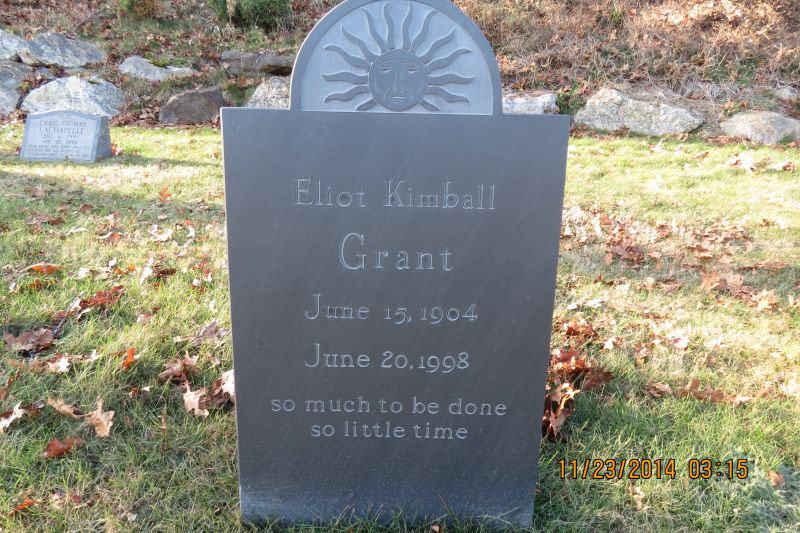 Eliot Grant monument