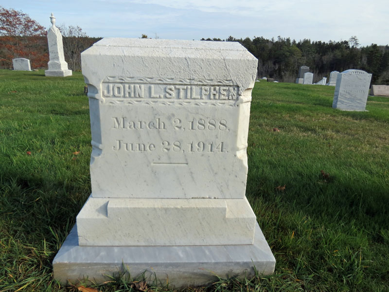 John L. Stilphen monument