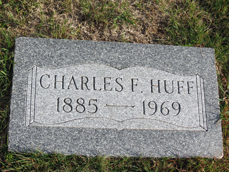 Charles F. Huff monument