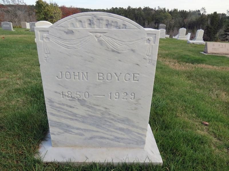 John Boyce monument