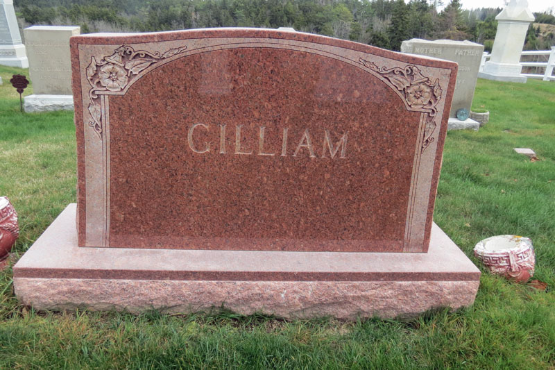 Gilliam Family monument