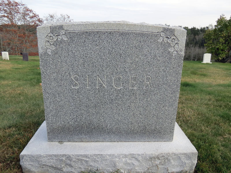 Singer Family monument