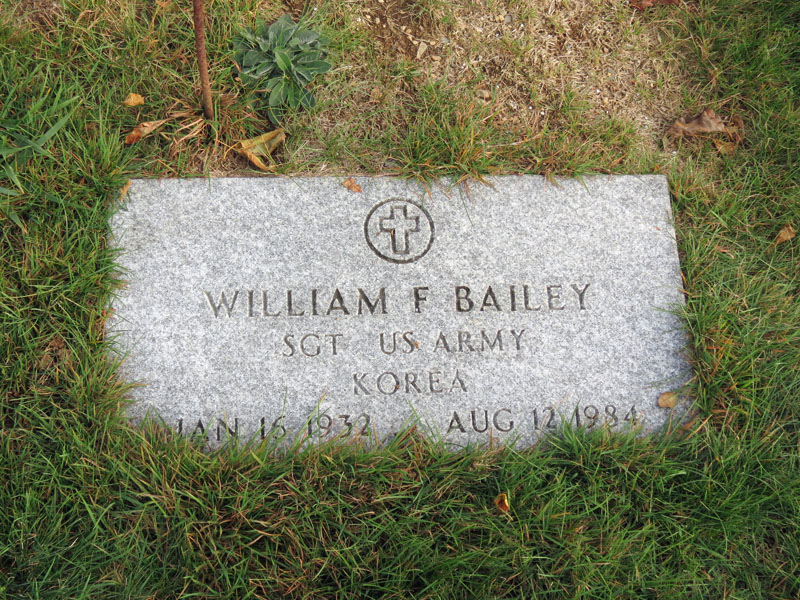 William F. Bailey monument