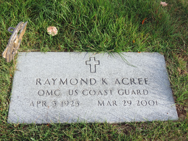 Raymond K. Acree monument
