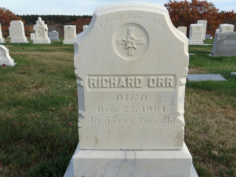 Richard Orr monument