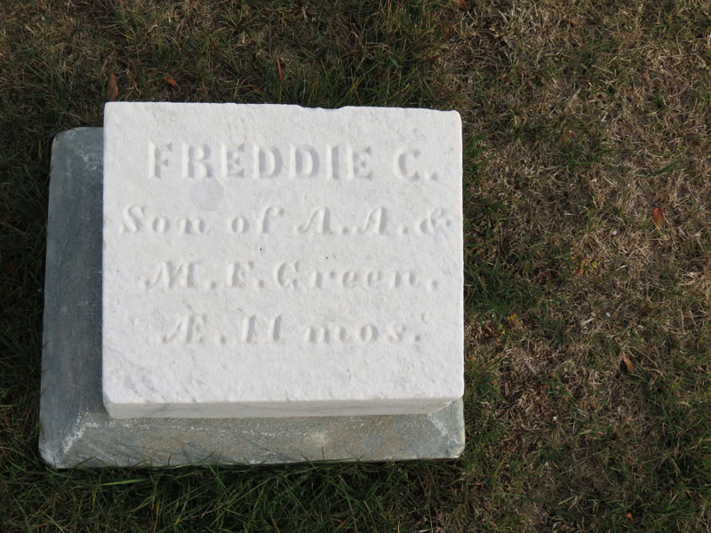 Freddy C. Green monument