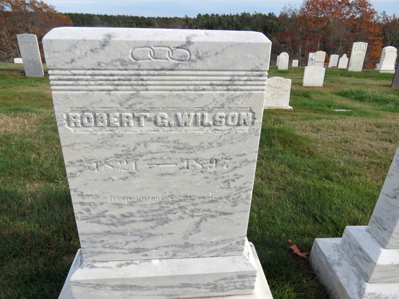 Robert G. Wilson monument