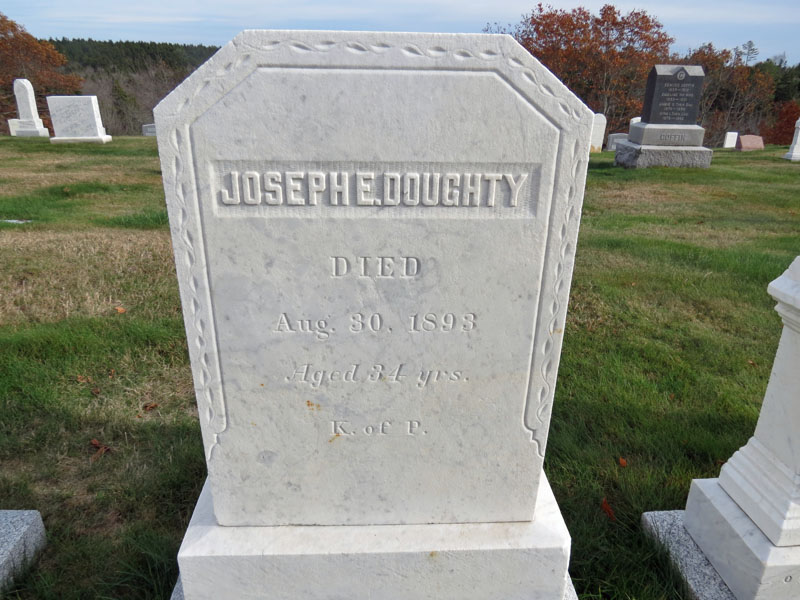 Joseph E. Doughty monument