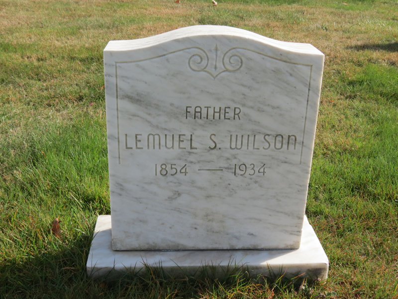 Lemuel S. Wilson monument