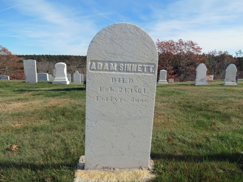 Adam Sinnett monument