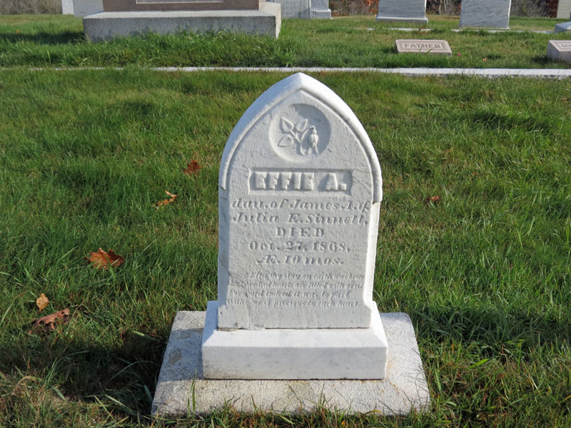 Effie A. Sinnett monument