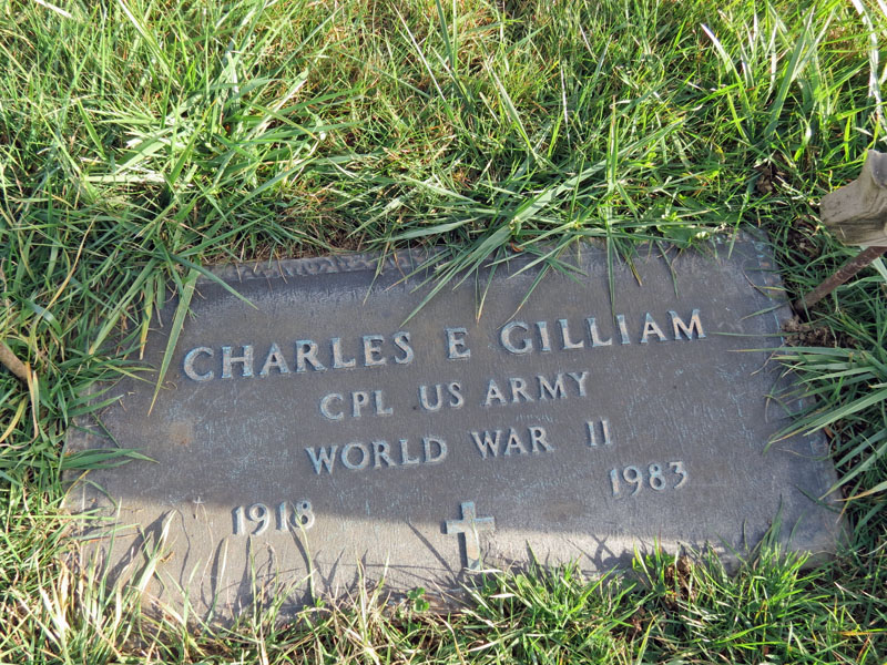 Charles E. Gilliam monument