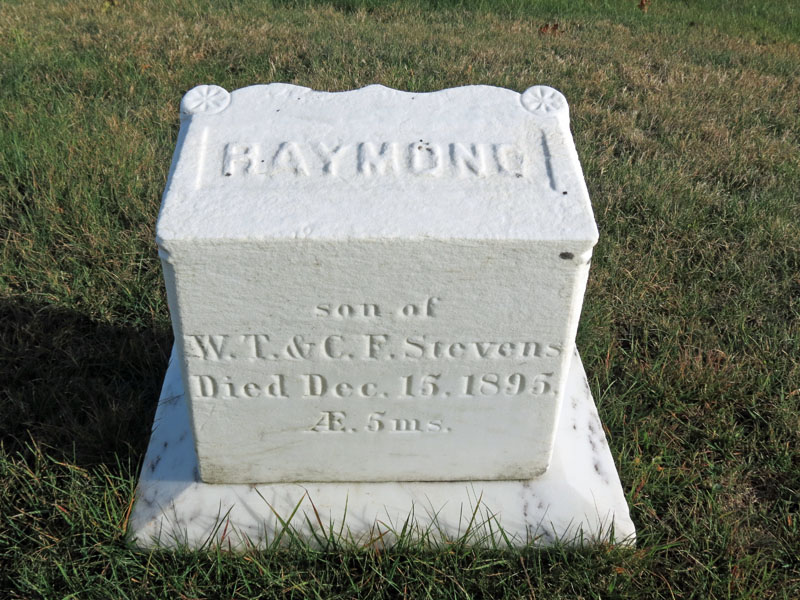 Raymond Stevens monument