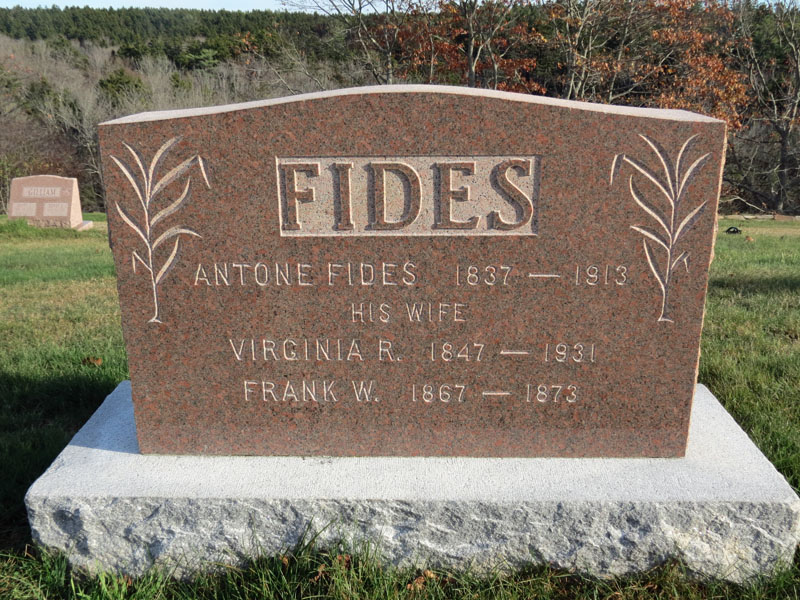 Fides Family monument