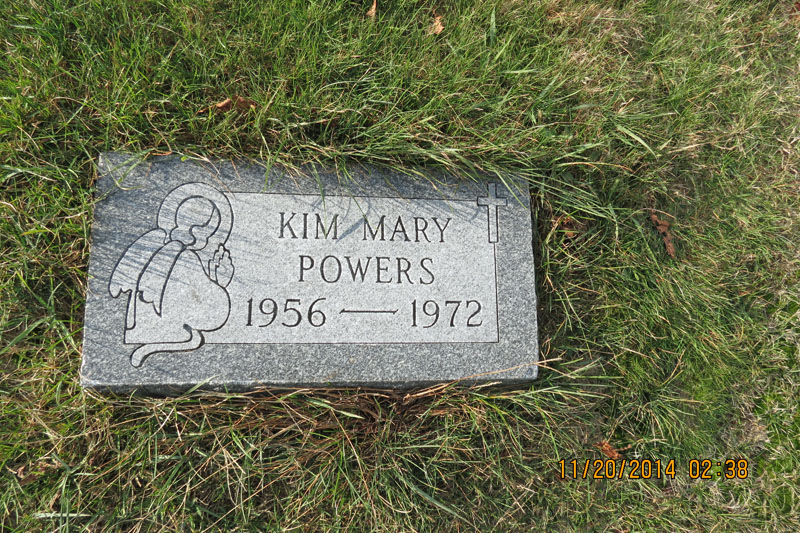 Kim Mary Powers monument