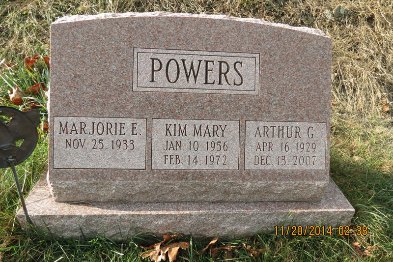 Powers Family monument