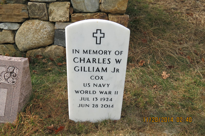 Charles W. Gilliam veteran monument