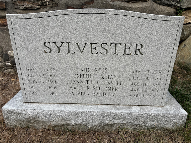 Sylvester monument