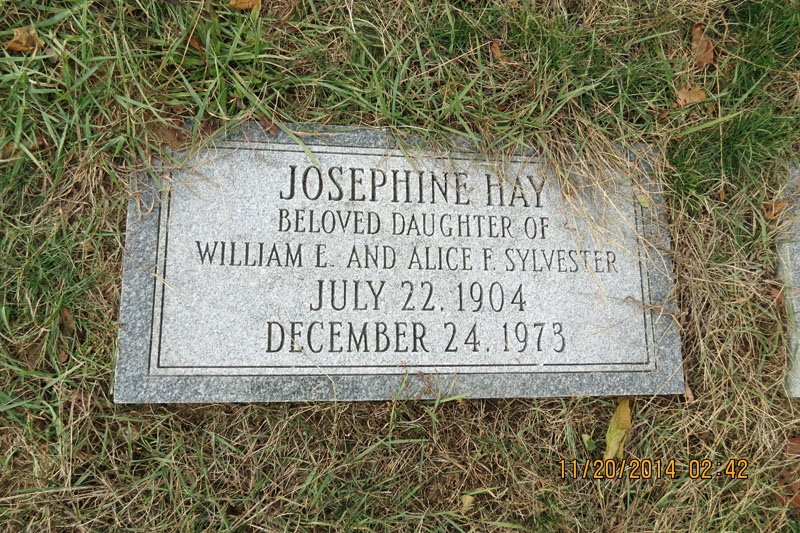 Josephine Hay monument
