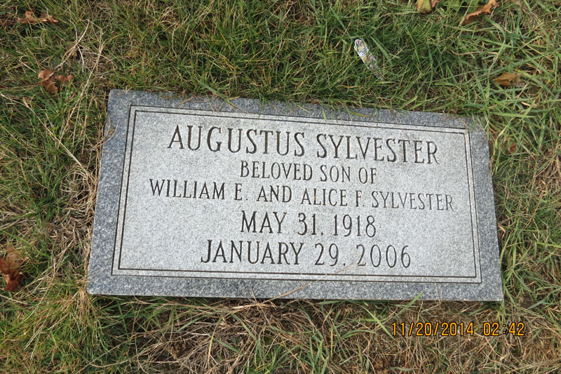 Augustus Sylvester monument
