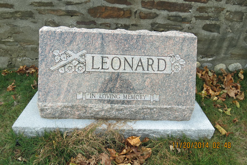 Leonard monument