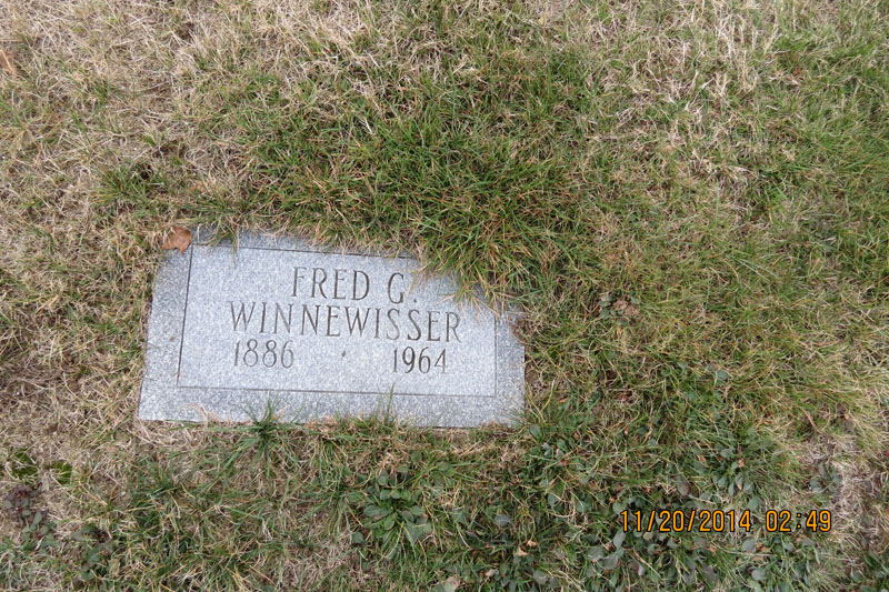 Frederick G. Winnesisser monument