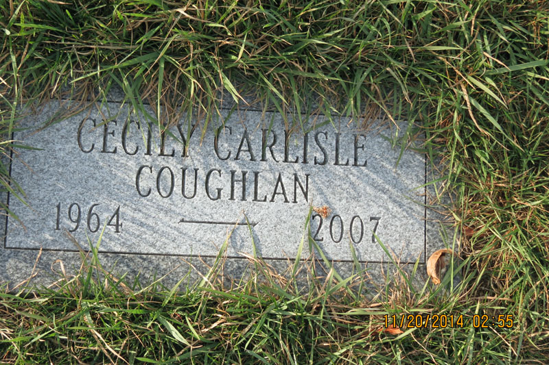 Cecily Carlisle Coughlan monument
