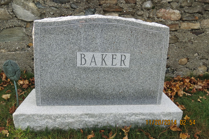Baker - Coughlan Family monument