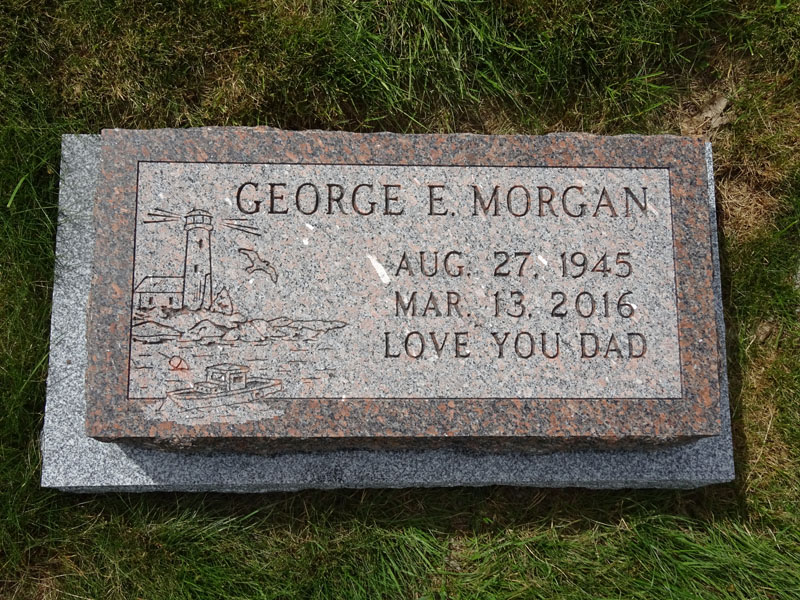 George E. Morgan monument