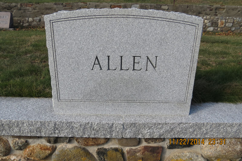 Allen monument