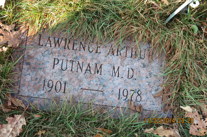 Lawrence Putnam monument