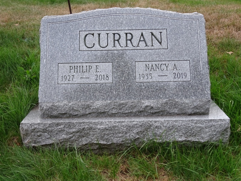 Phil and Nancy Curran monument